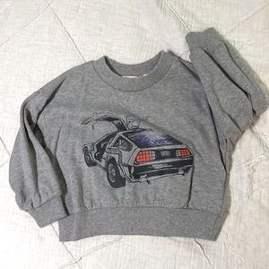 Back to the Future Delorean Sweatshirt by Soft Gallery